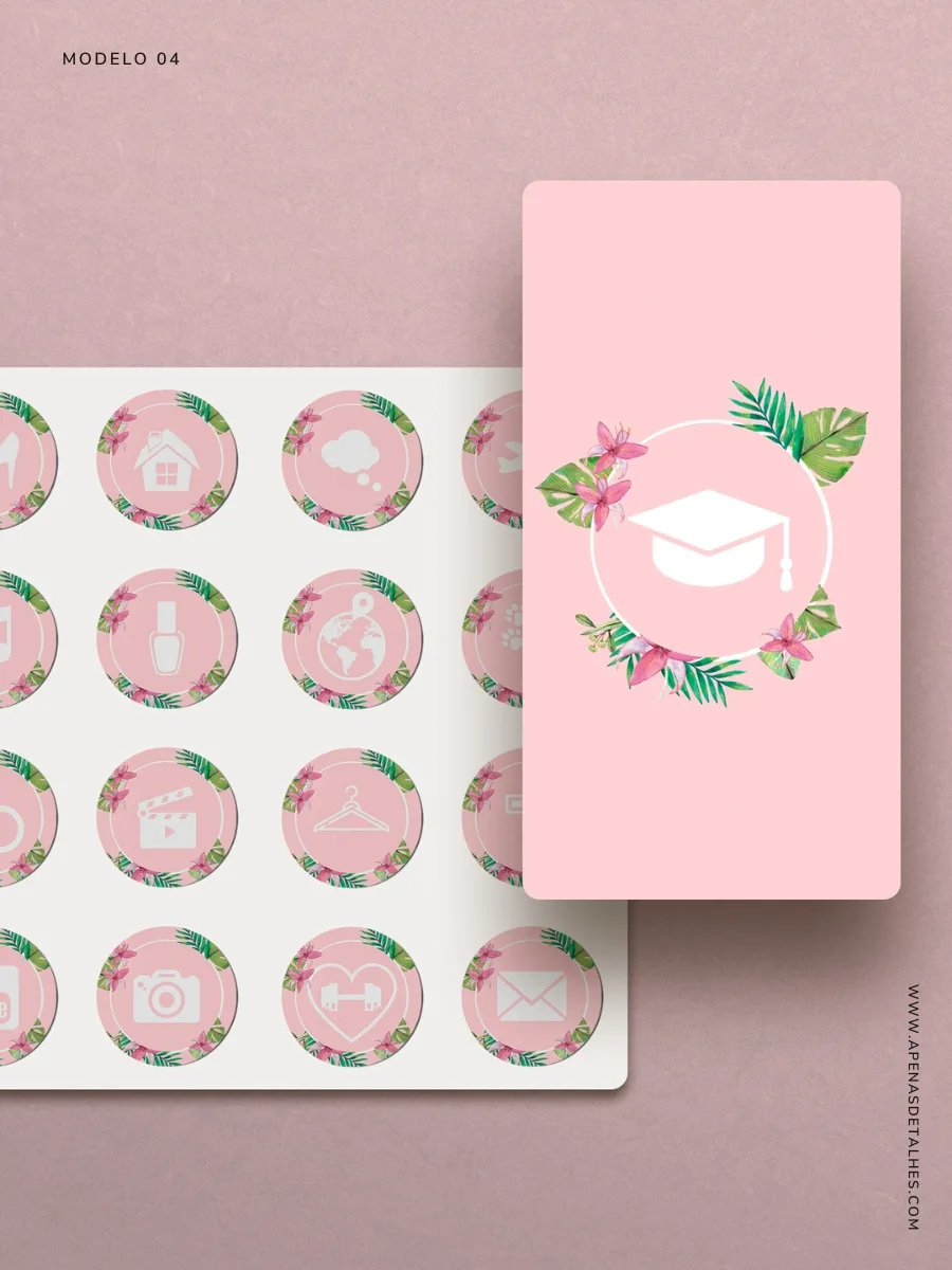 Capas para destaques do Instagram para baixar gratuitamente