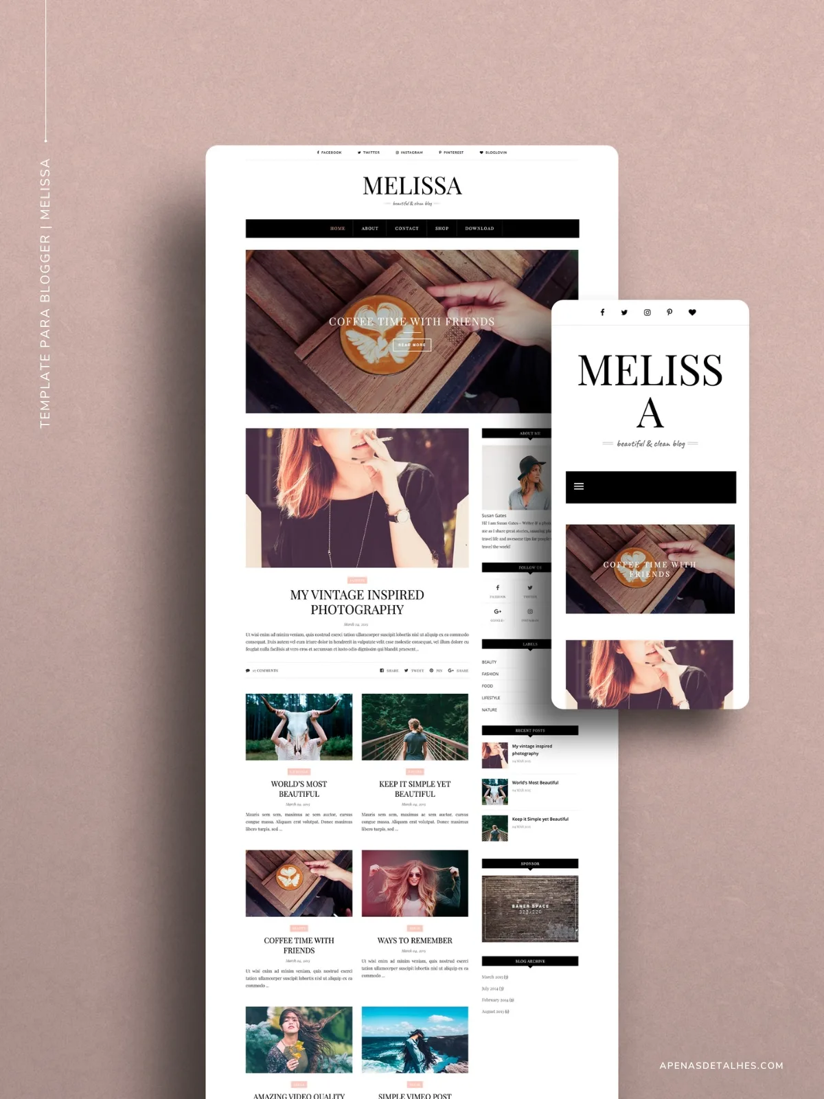 Layouts para Blogger | Templates gratuitos e responsivos