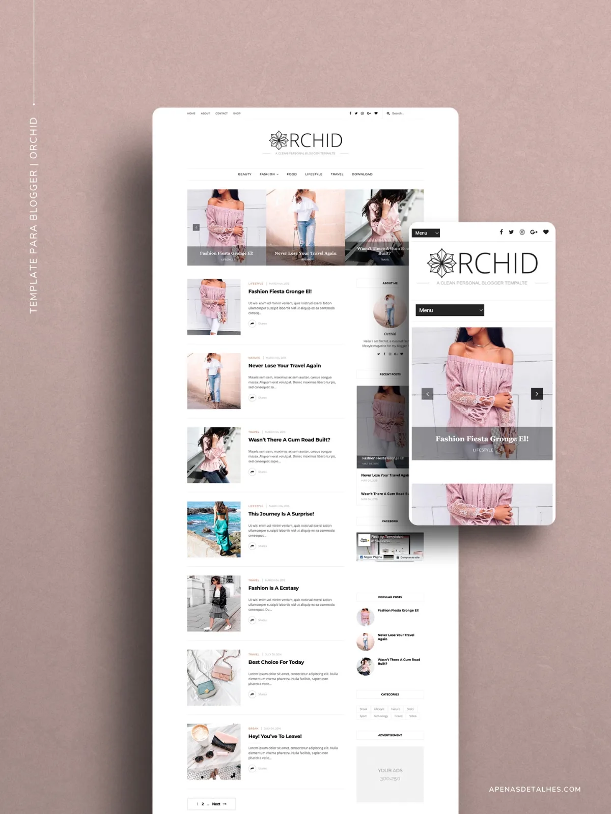 Layouts para Blogger | Templates gratuitos e responsivos