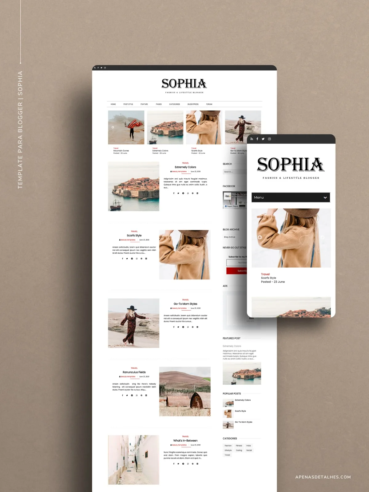 Layouts para Blogger | Templates gratuitos e responsivos