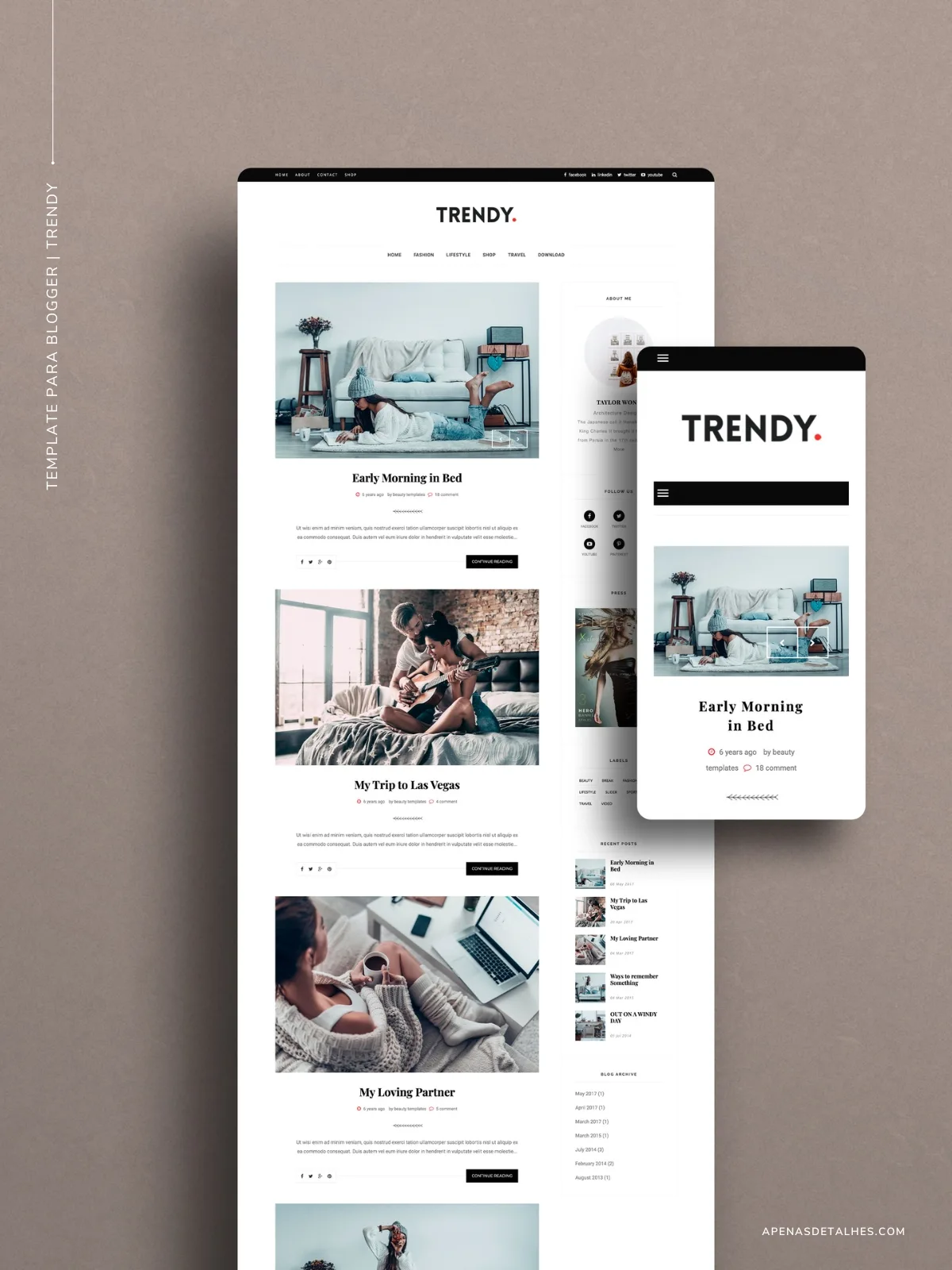 Layouts para Blogger | Templates gratuitos e responsivos