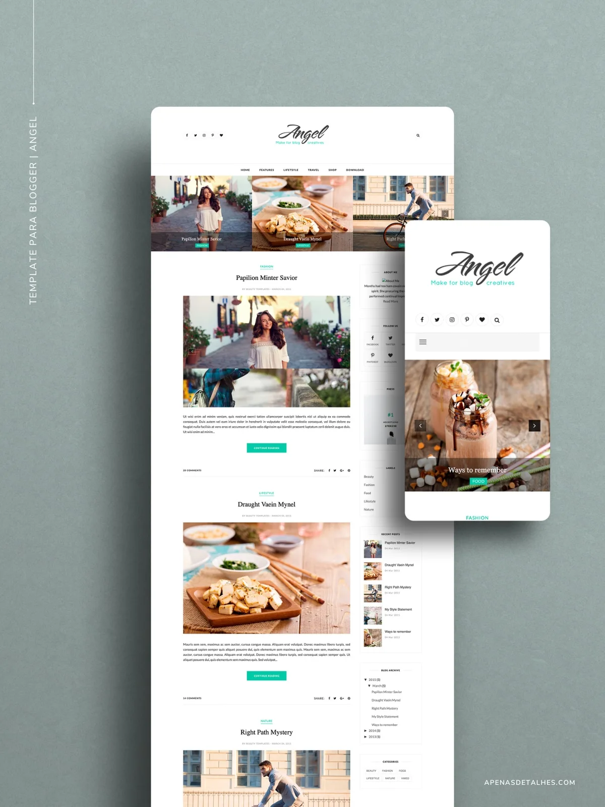 Layouts para Blogger | Templates gratuitos e responsivos