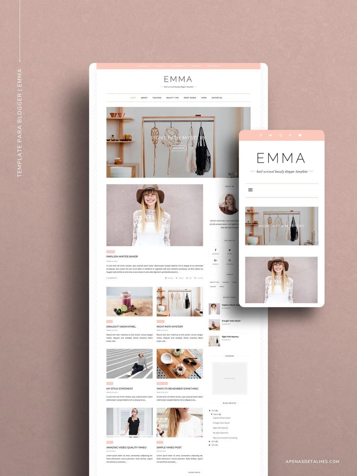Layouts para Blogger | Templates gratuitos e responsivos