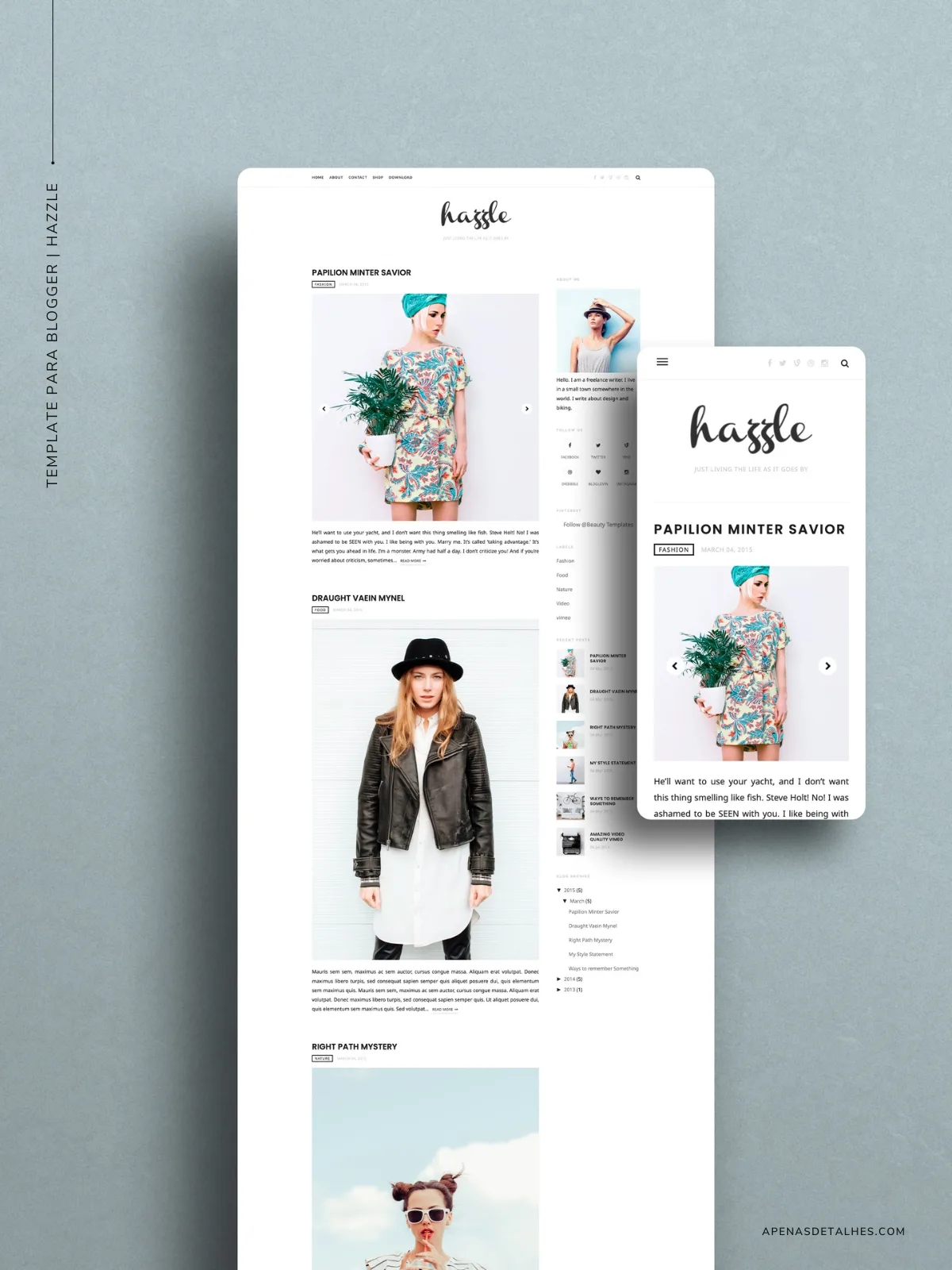 Layouts para Blogger | Templates gratuitos e responsivos