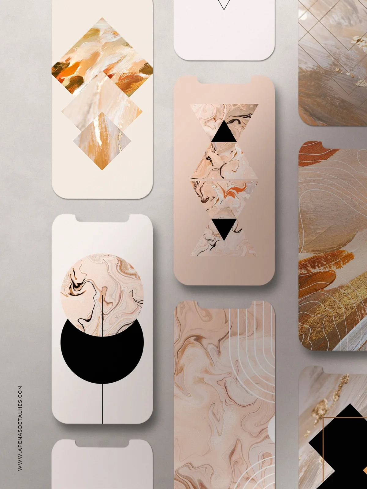 Wallpapers grátis para celular - Marble aesthetic