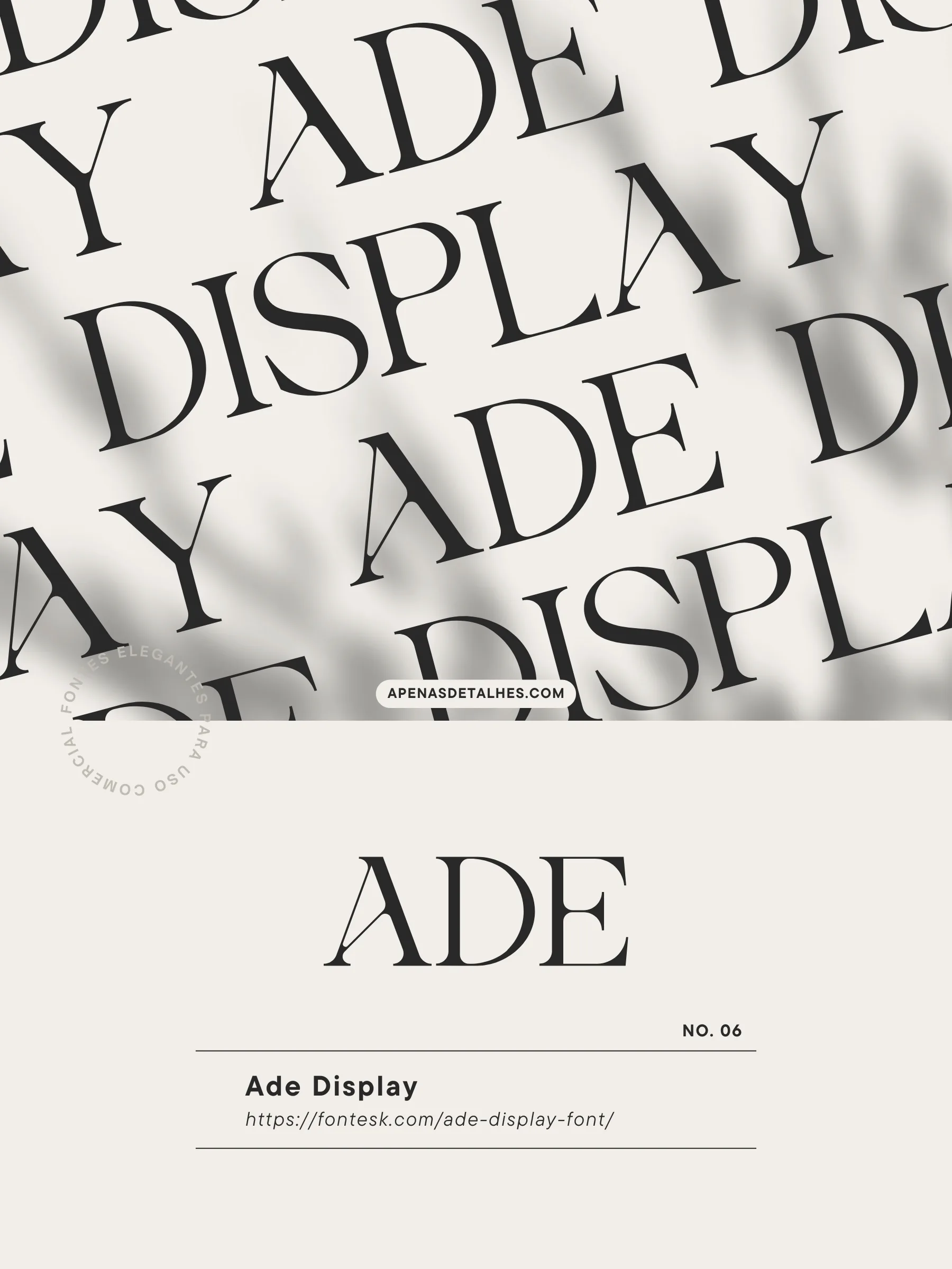 10 fontes elegantes e gratuitas para uso comercial - Ade