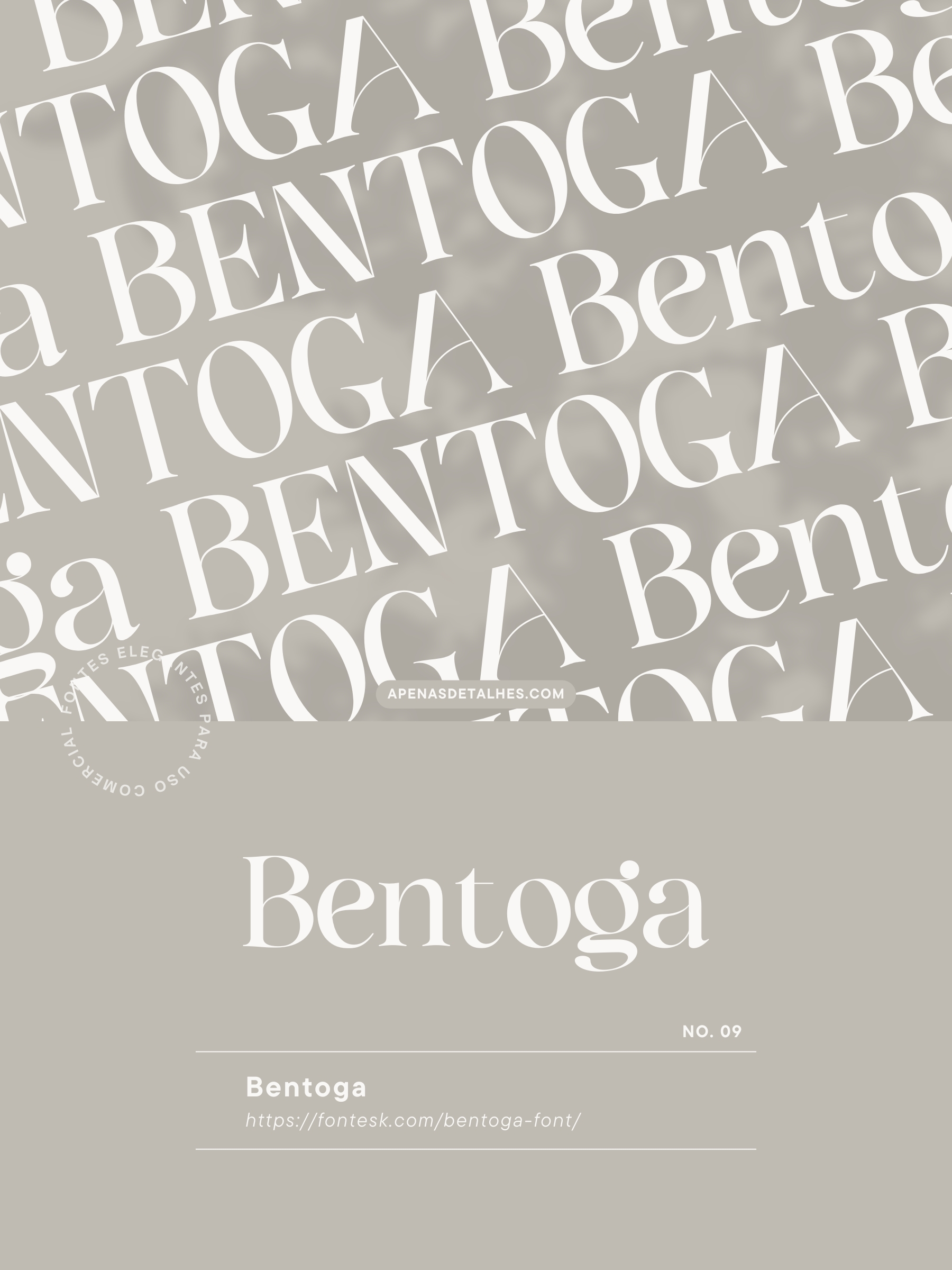 10 fontes elegantes e gratuitas para uso comercial - Bentoga