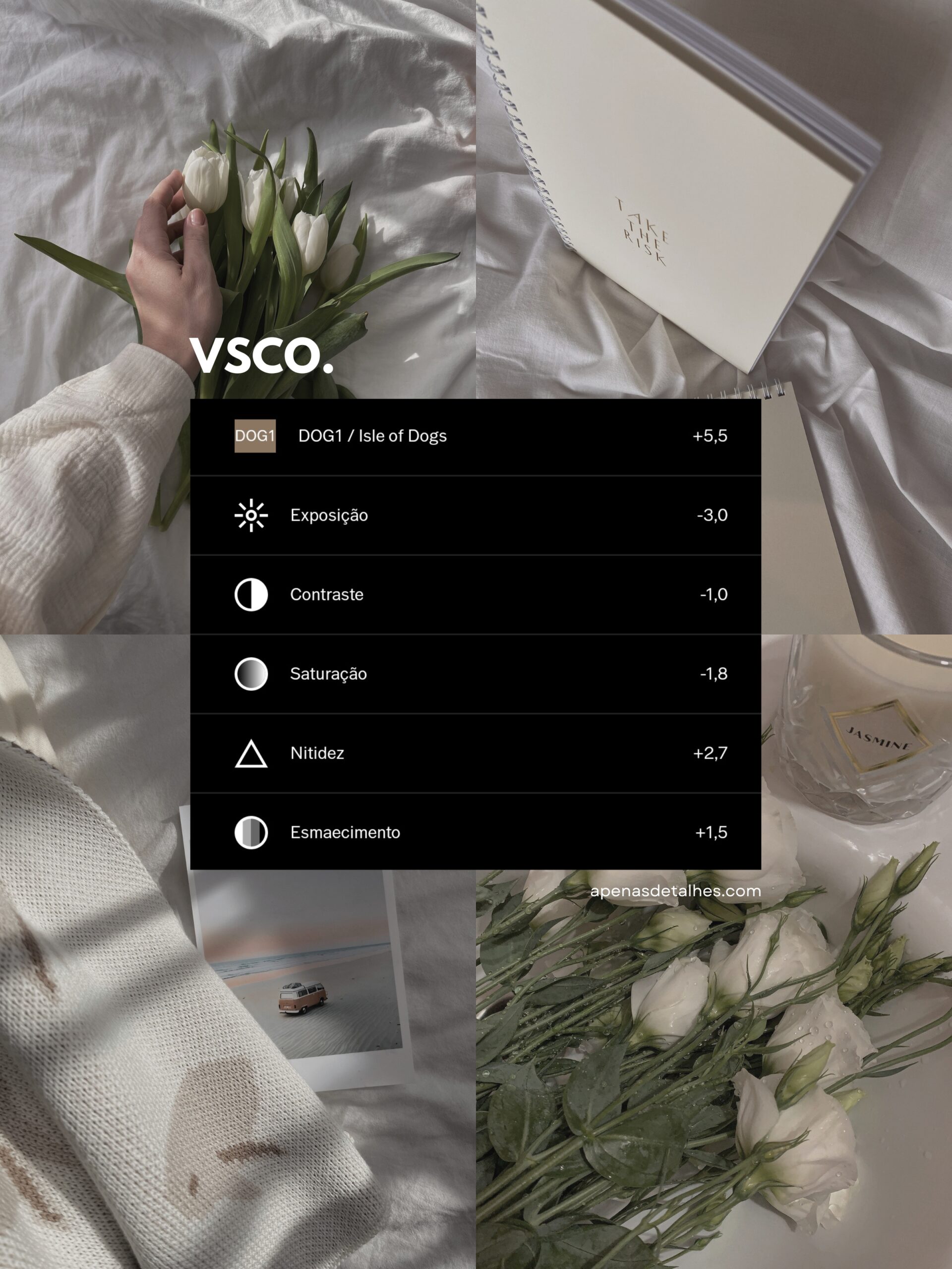 Os melhores filtros gratuitos do aplicativo VSCO