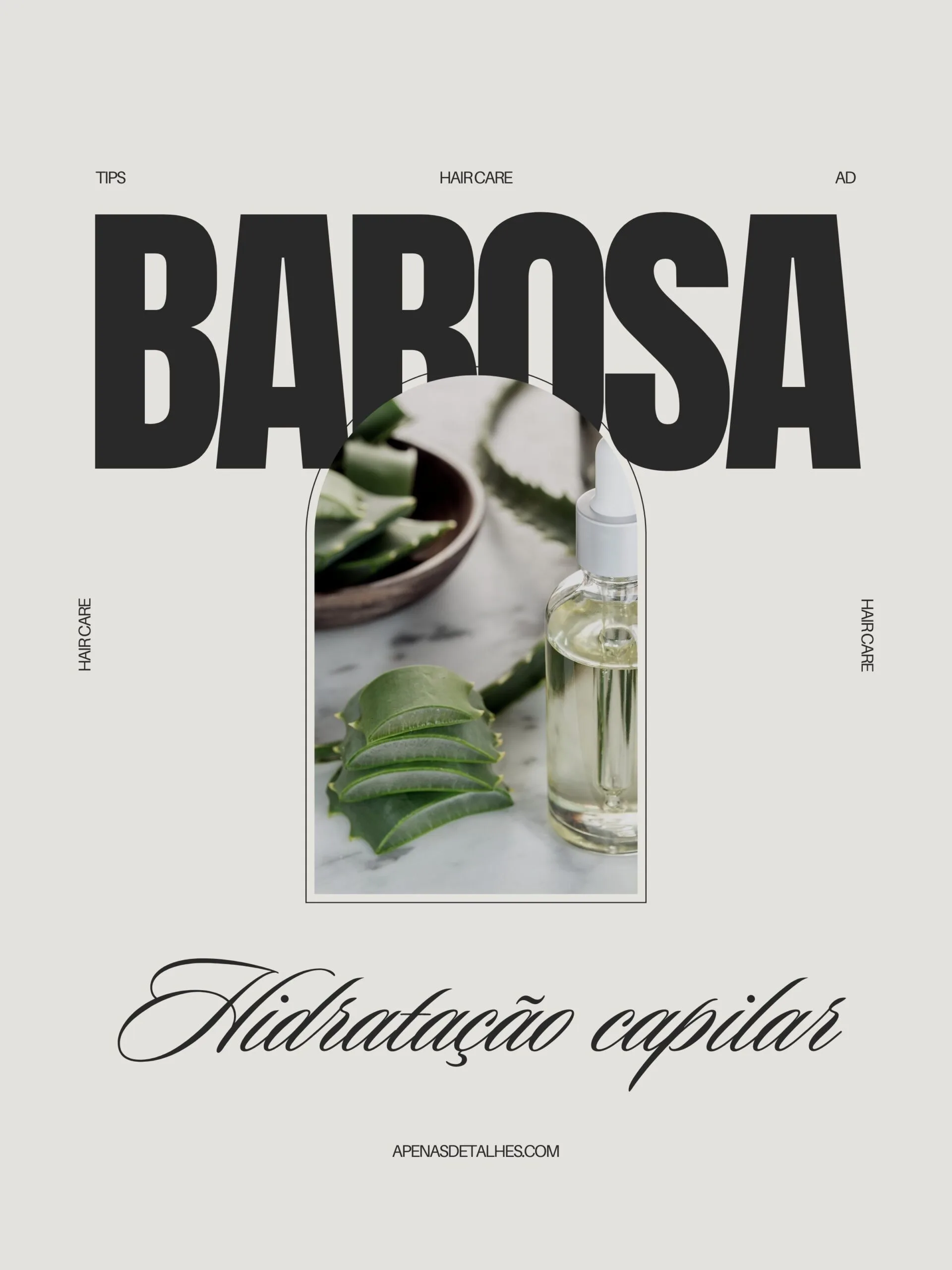 Benefícios da hidratação capilar com babosa