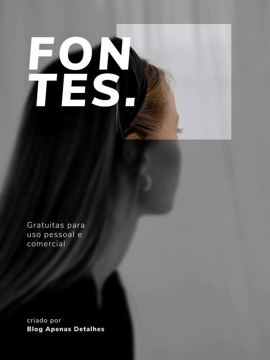 Fontes gratuitas para uso comercial