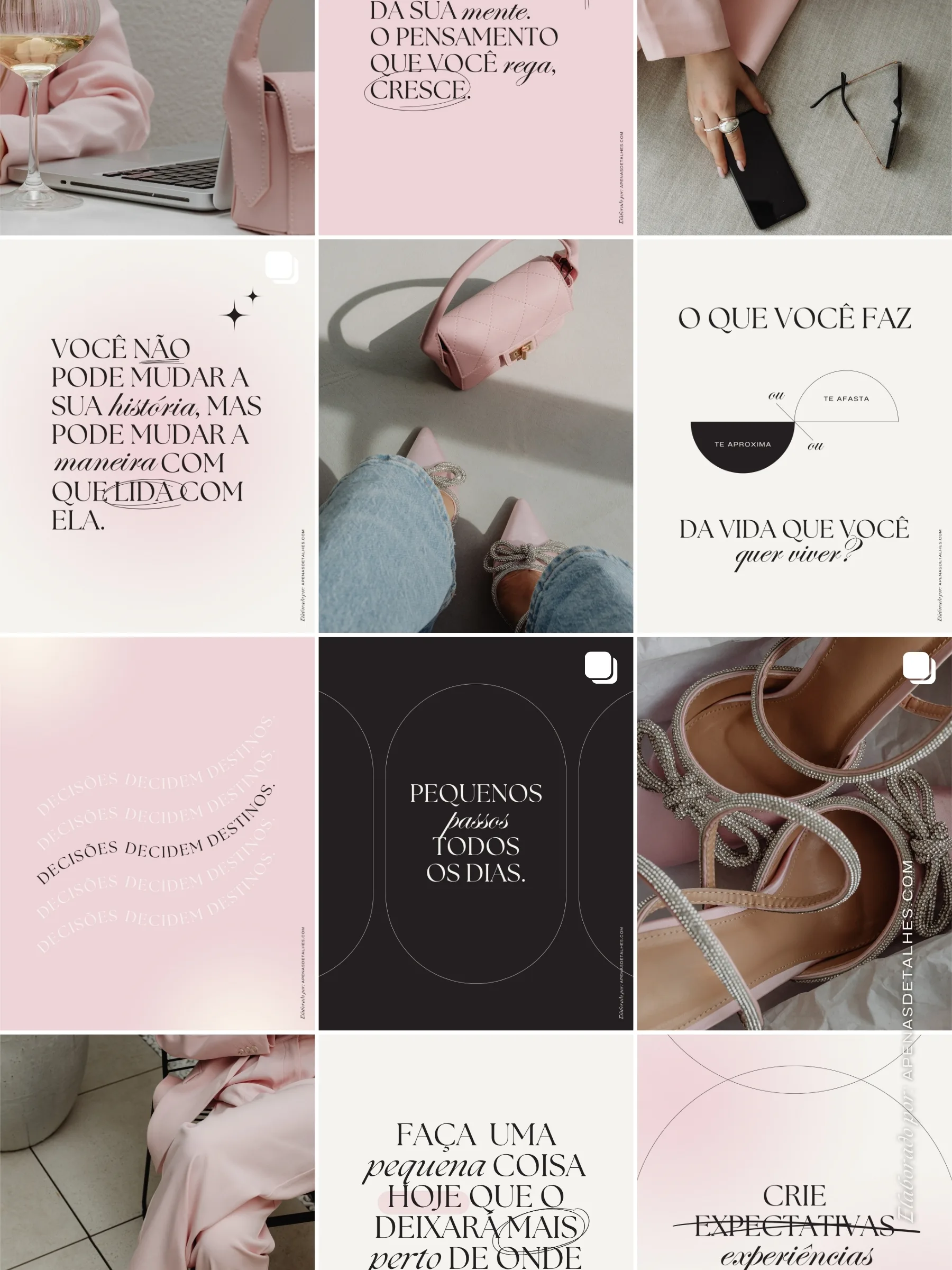 Frases motivacionais para feed do Instagram