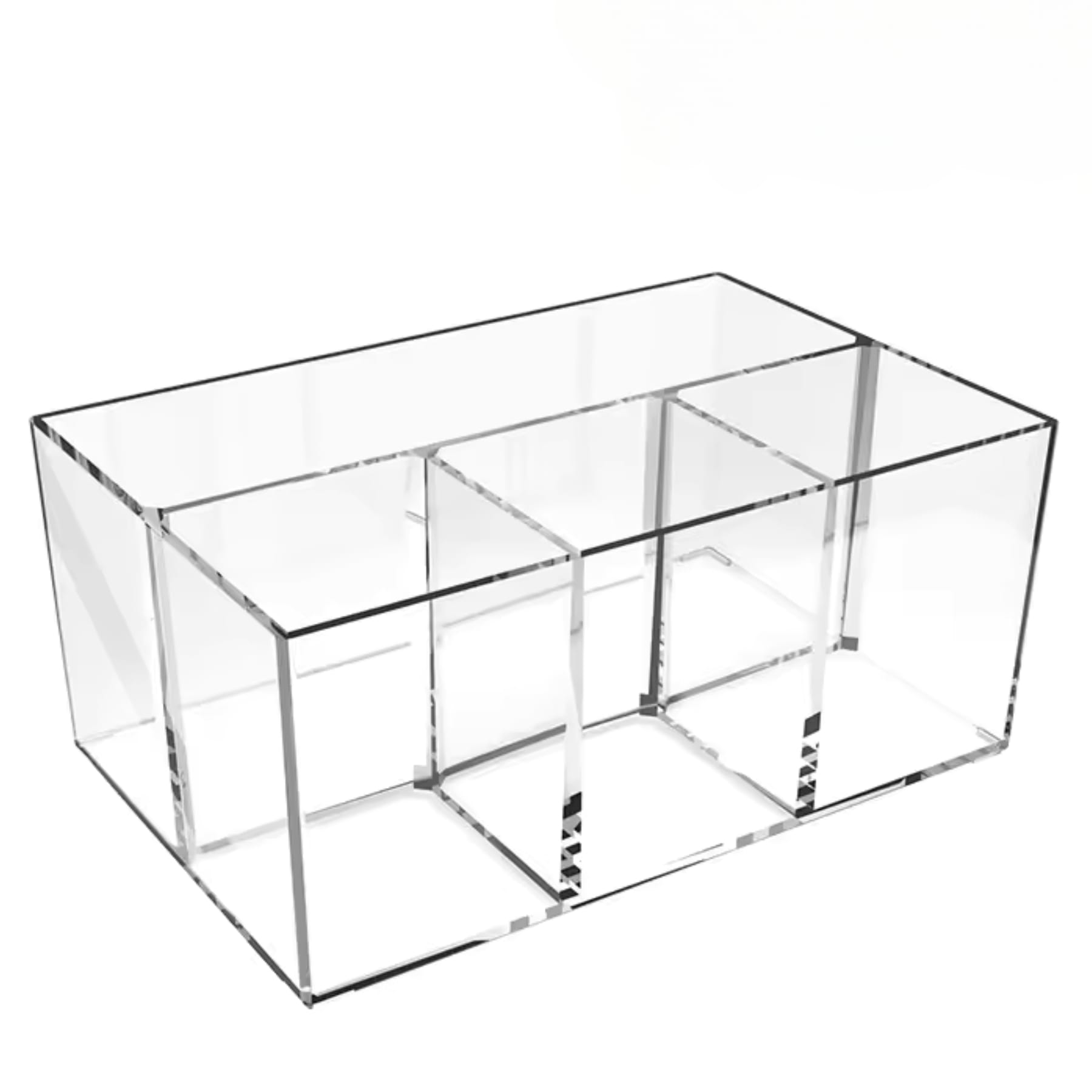 15 itens lindos para decorar e organizar o escritório - Porta-lápis em acrílico - AliExpress