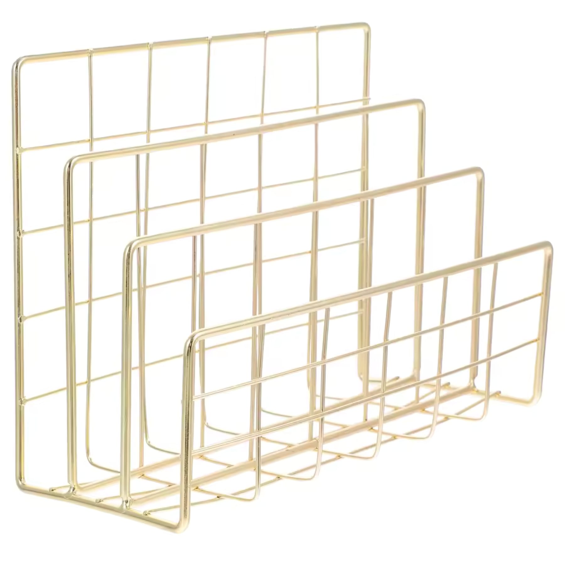 15 itens lindos para decorar e organizar o escritório - Suporte para livros em metal - AliExpress