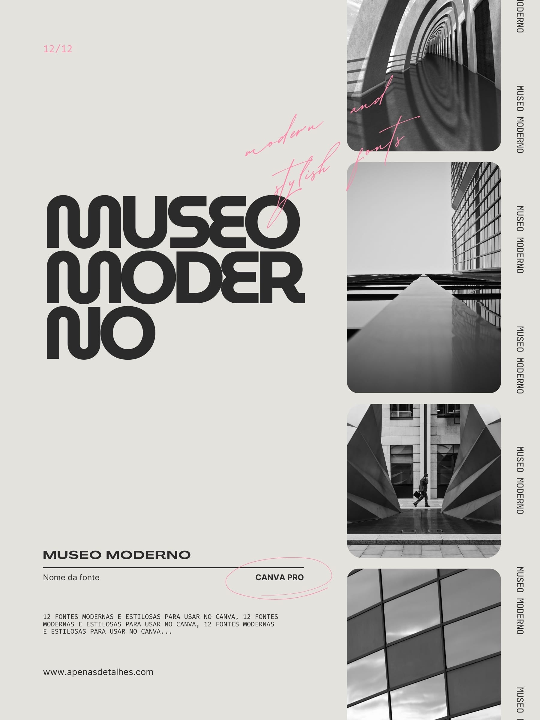 12 fontes modernas e estilosas para usar no Canva