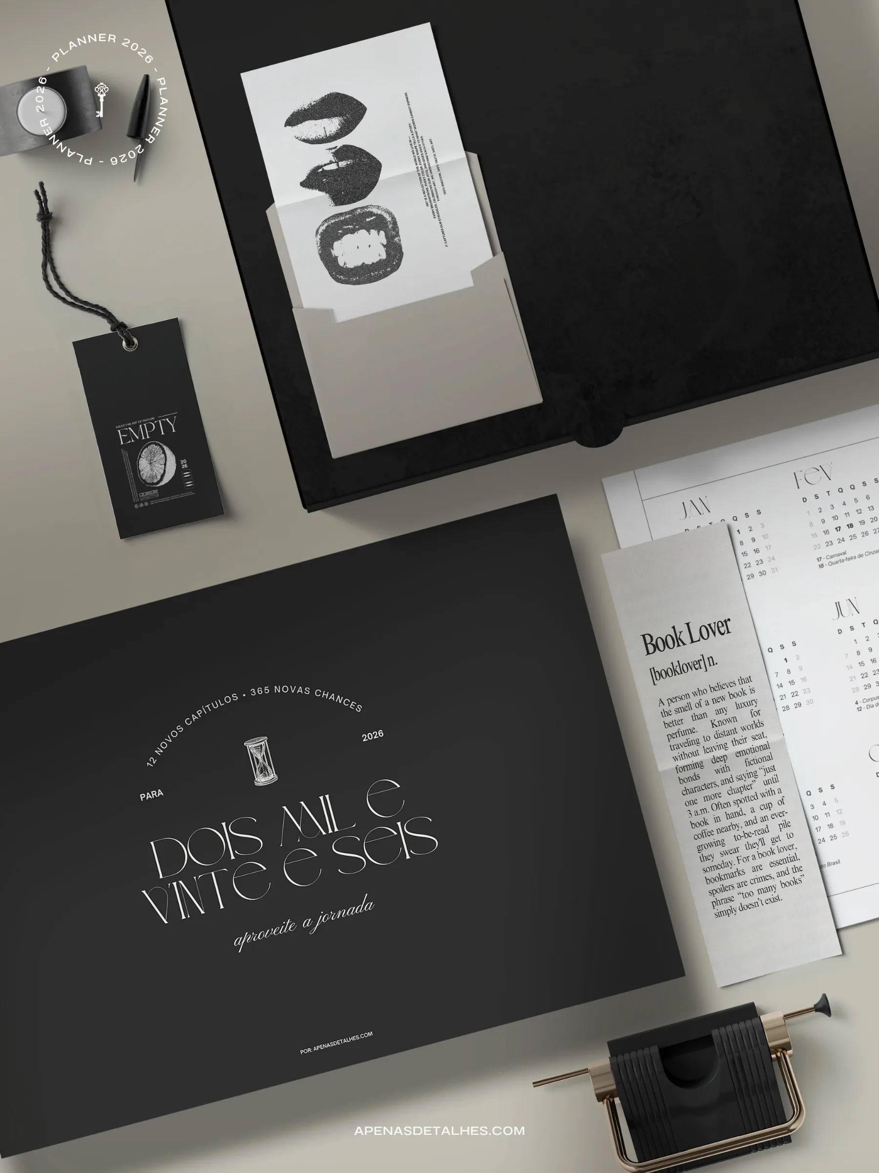 Planner 2026 grátis para baixar e imprimir - em pdf