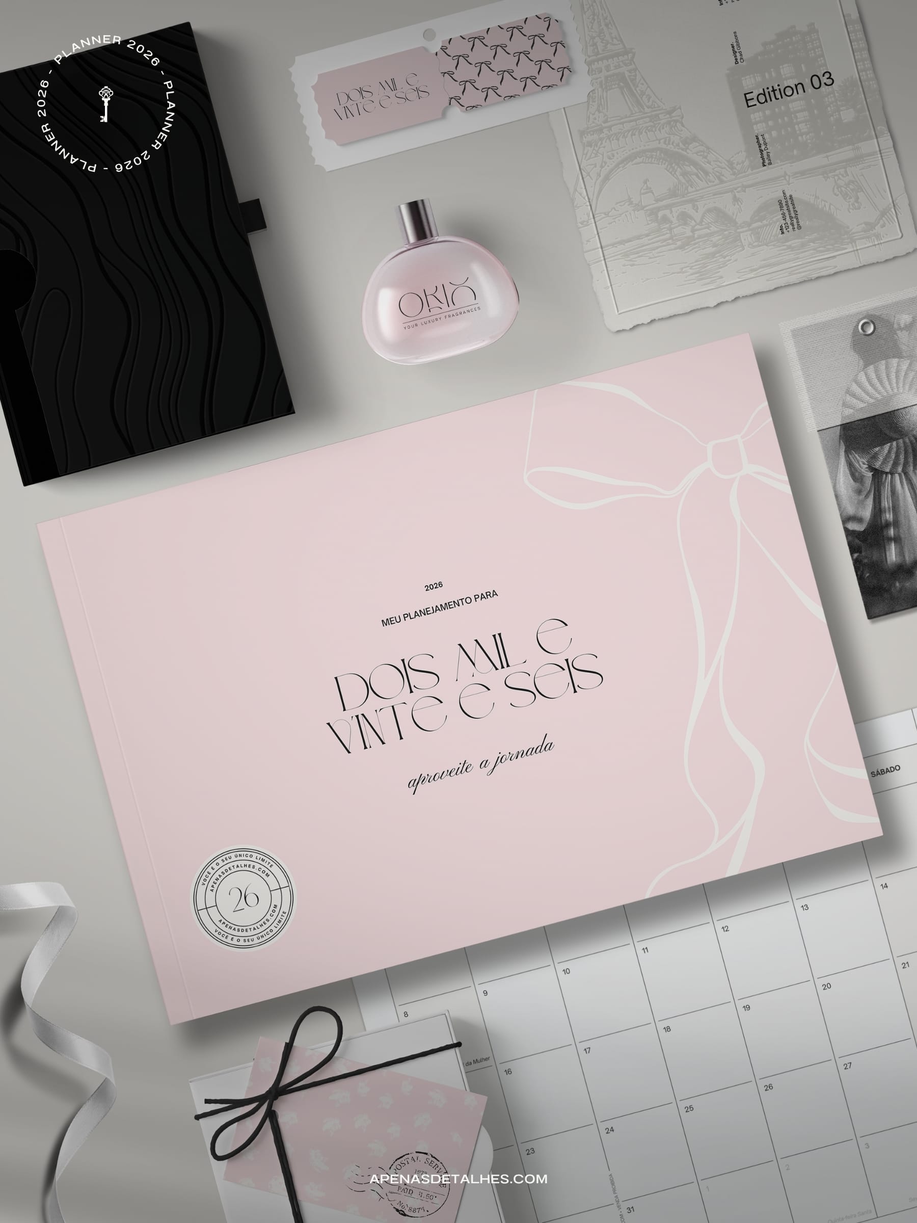 Planner 2026 grátis para baixar e imprimir - em pdf