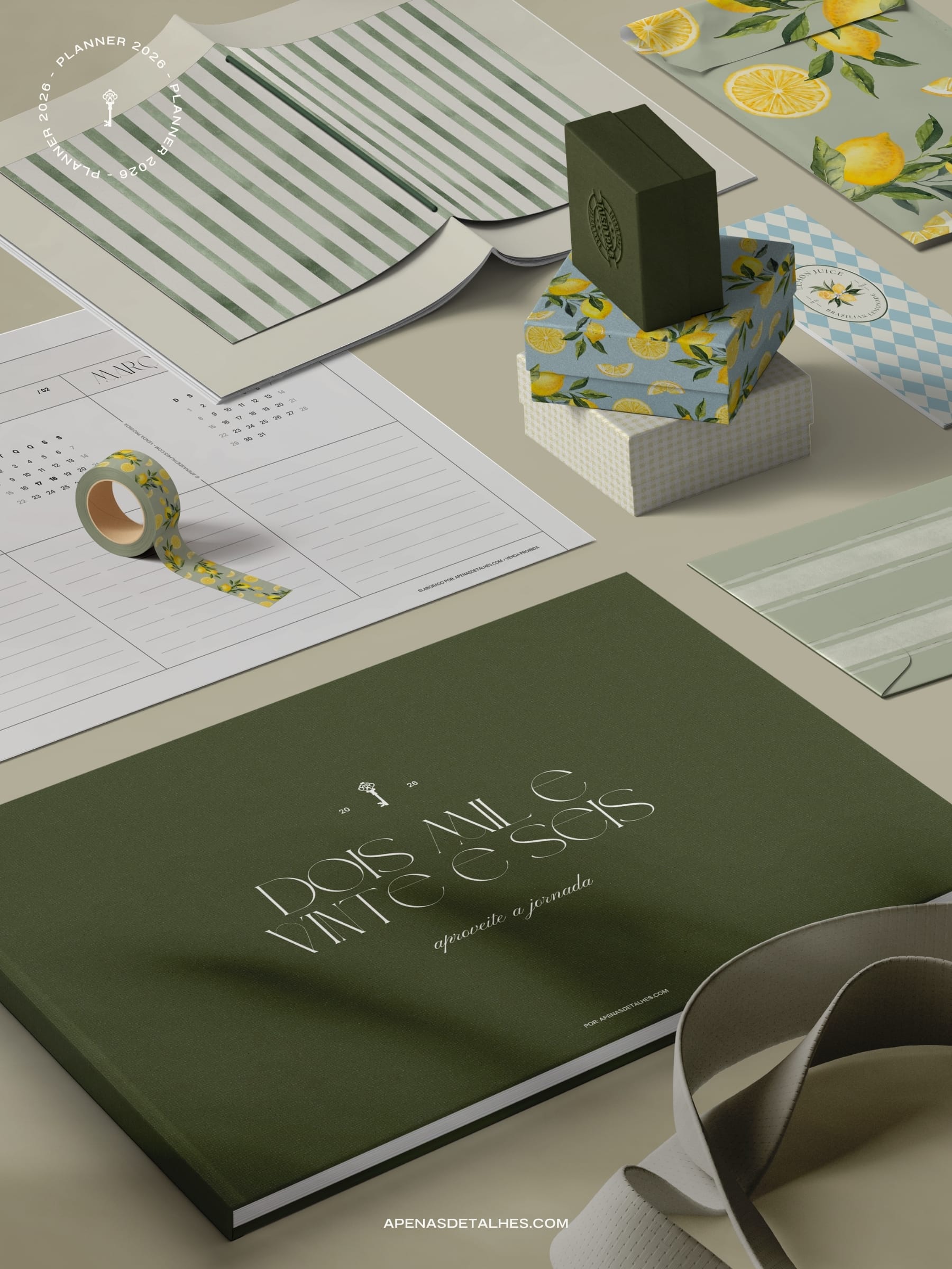 Planner 2026 grátis para baixar e imprimir - em pdf