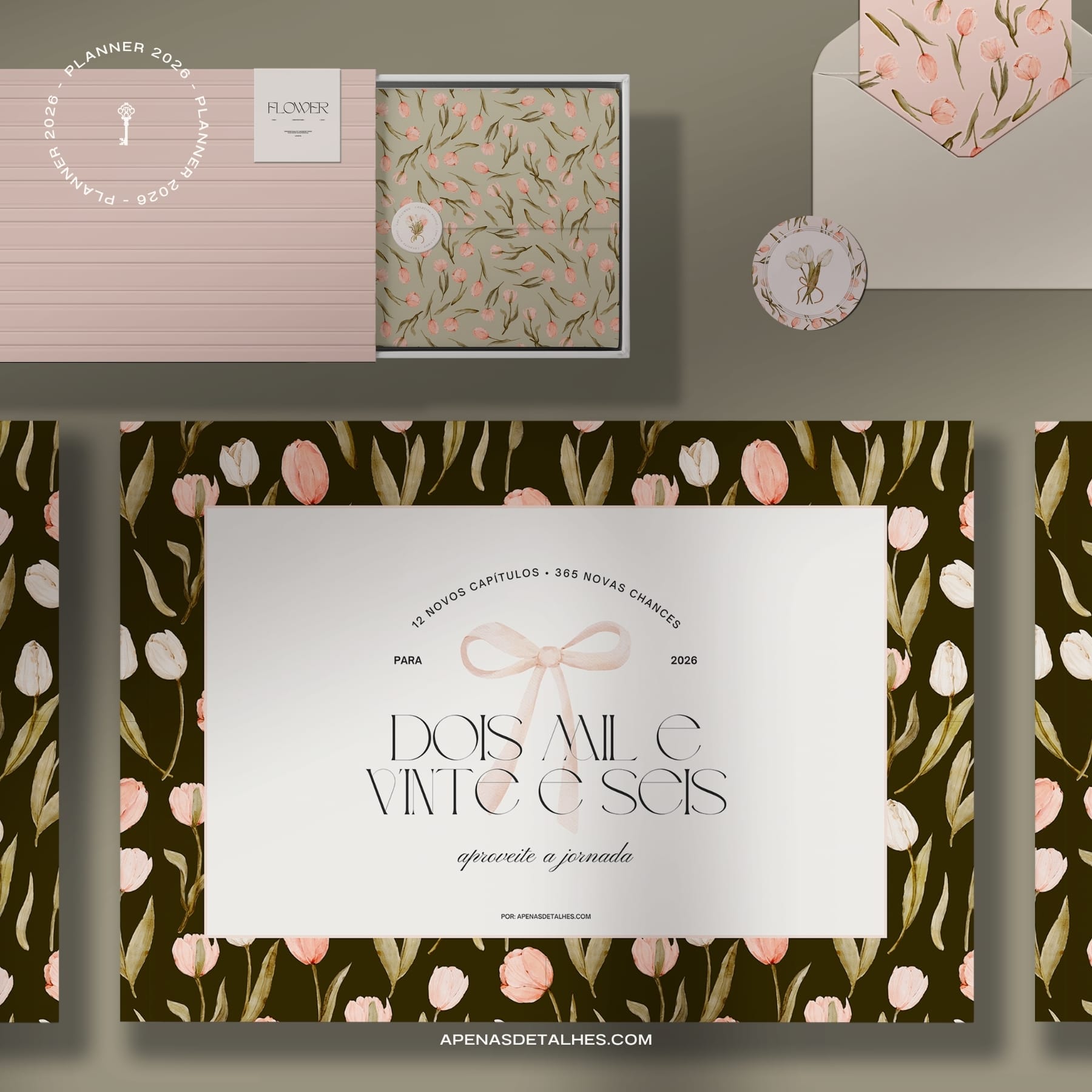 Planner 2026 grátis para baixar e imprimir - em pdf