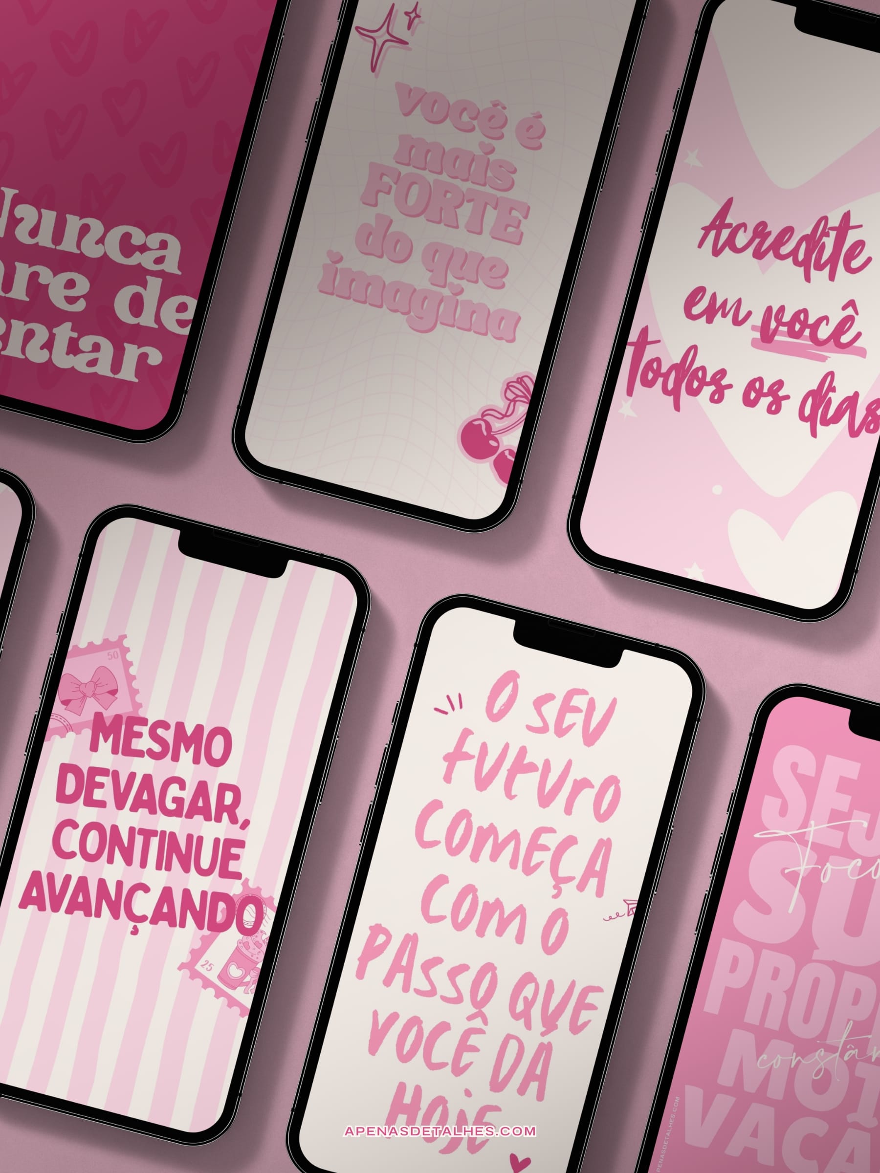 Wallpapers grátis para celular com frases motivacionais
